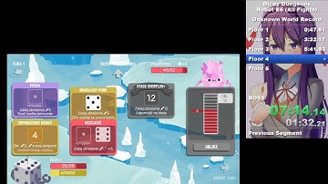 [Former WR] Dicey Dungeons: Robot E5 All Fights Speedrun in 13:28