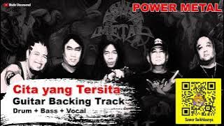 Power Metal - Cita yang Tersita - HQ Guitar Backing Track (Minus Gitar)