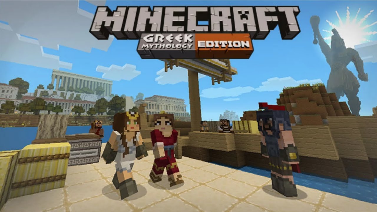 Minecraft Greek-Mythology Mashup Pack Map Port Minecraft Map