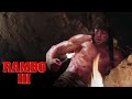 Rambo tends his wound scene  rambo iii