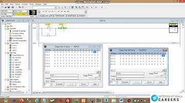 Motor start stop Program in PLC