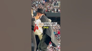 Travis Kelce feeling nervous about picking up Taylor Swift on stage at The Eras Tour 😂😲😅