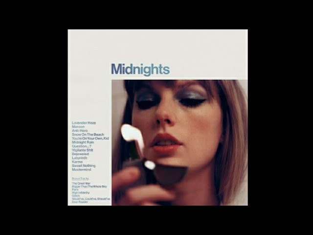 Taylor Swift - Midnight Rain (Instrumental w/ backing vocals)