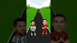 Who will get Georgina's kiss? 💋🤔 Ronaldo vs Messi