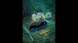 Inosuke in Happy ls Serious 😀 ( Demon Slayer S4 ) #inosukev #anime #shorts #demonslayer #amv #edits