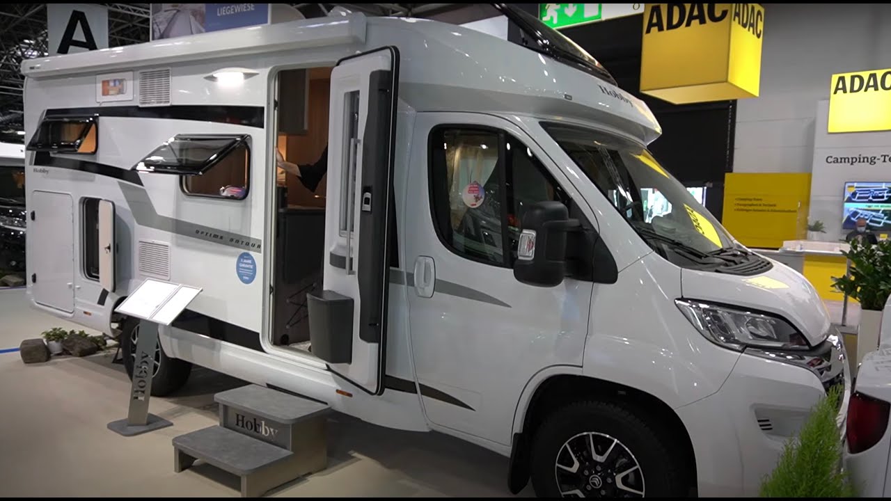 Günstiges Wohnmobil für enge Straßen: Hobby Optima Ontour Edition V8 GE 8 Caravan Salon 8 Günstiges Wohnmobil für enge Straßen: Hobby Optima Ontour Edition V8 GE 8 Caravan Salon 8