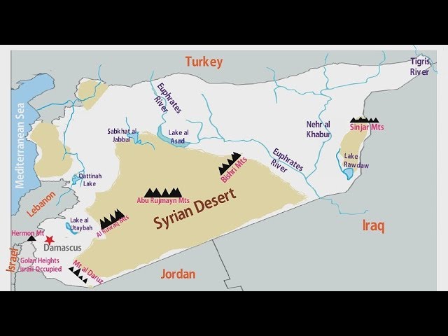 Syrian Desert Location On World Map Sddefault