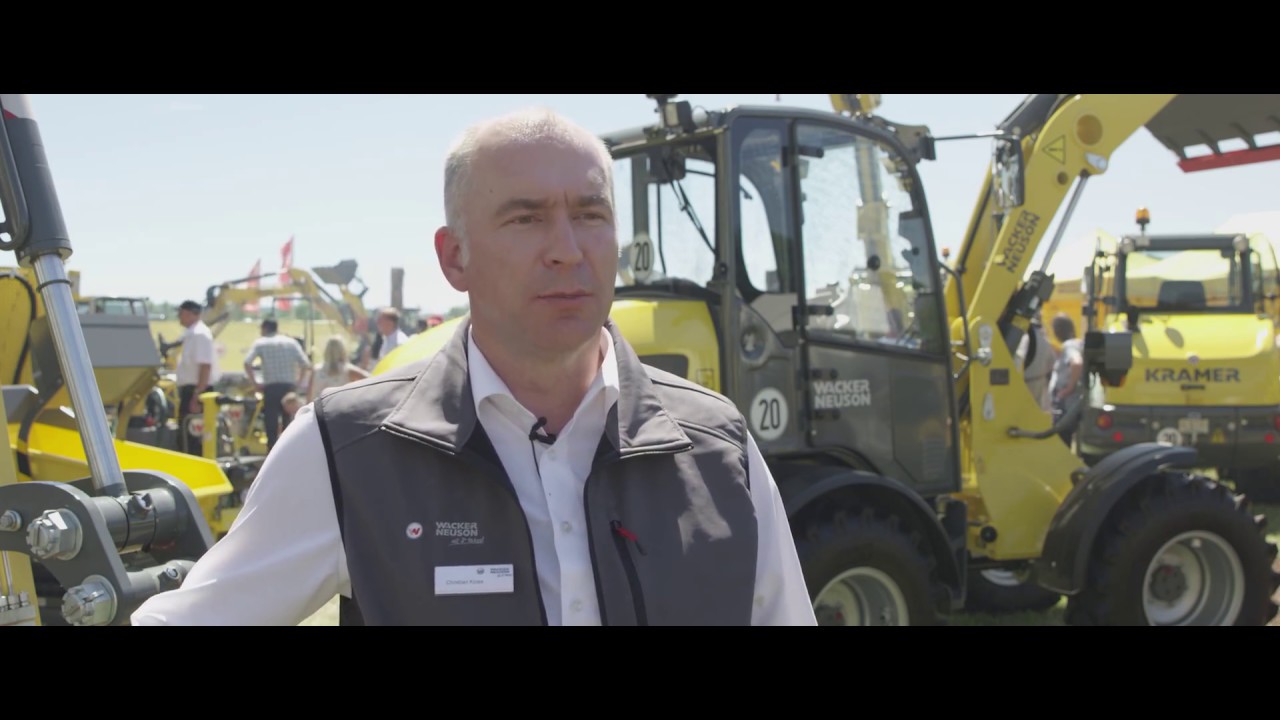 eisenach bahnhof Wacker Neuson auf der Demopark 2017
