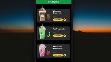 Starbucks Apps using React Native