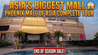 Phoenix Mall Of Asia Bangalore Complete Tour | End Of Season Sale Updates