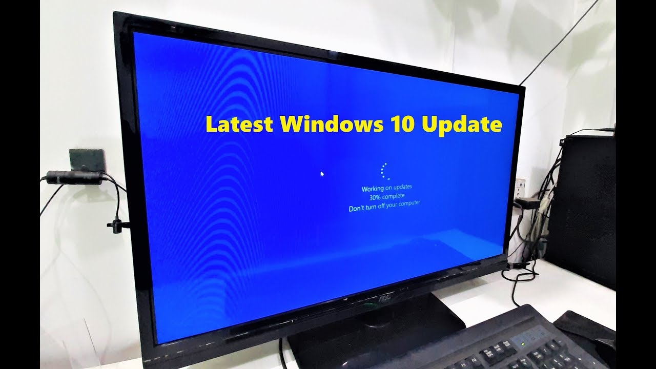 Year End Update for Windows 10 Version 1909 YouTube