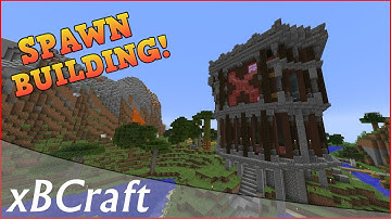 Minecraft Timelapse :: xBCraft Spawn Building