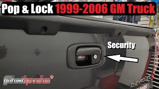 How To Install Pop & Lock Pl1100 Tailgate Lock For Gmc Sierra And Chevrolet Silverado 1999-2006