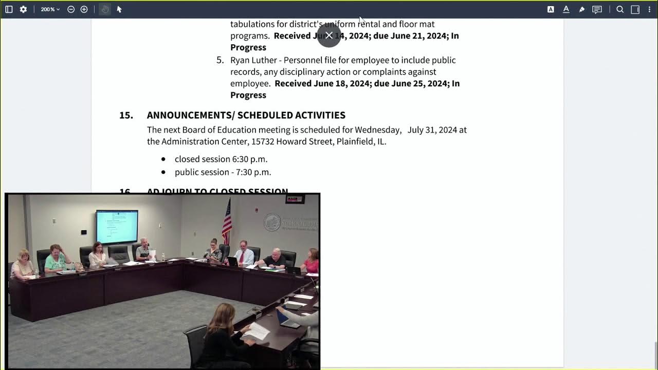 PSD 202 Board of Education Meeting June 26th, 2024 YouTube