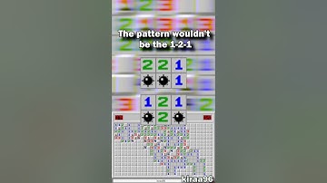 Minesweeper Iceberg - 1-2-1 #shorts  #minesweeper #iceberg