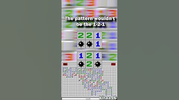 Minesweeper Iceberg - 1-2-1 #shorts  #minesweeper #iceberg