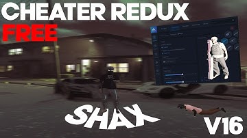 (FREE) SHAX CHEATER REDUX V16 | AIMLOCK REDUX! | RageMP & AltV & FiveM (GTAV) | feat. SHAXSELLING