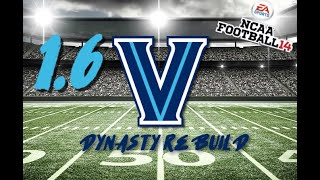 Battle of the Blue RIVALRY w/ Delaware - Villanova Football | NCAA 14 Teambuilder Dynasty Ep. 6 (S1)