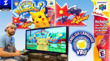 Hey You, Pikachu! | Nintendo 64 Playthrough | N64 Voice Recognition Unit