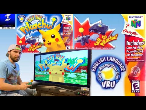 Hey You, Pikachu! | Nintendo 64 Playthrough | N64 Voice Recognition Unit