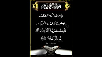 سورة الحج الآية ( 60 )