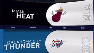 Oklahoma City Thunder vs Miami Heat Game Recap | 8\/12\/20 | NBA