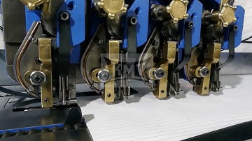 Kalsi Four Head Wire Stitching &  Folding new