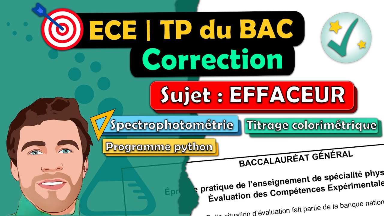 Correction TP de BAC ECE 🎯 Physique chimie Titrage colorimétrique — free download