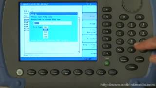 How to Save and Recall | N9344C, N9343C, N9342C Handheld Spectrum Analyzers | Keysight