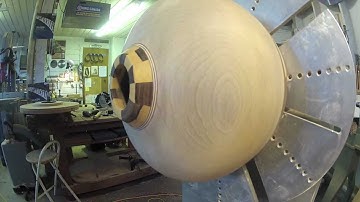 2 Bowl Blanks Get Wood Turned Into Large Segmented Vessel Part2/2