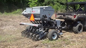 Preparing a Food Plot with 1st Products MULTI-drill ND-60T