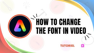 How to change font in Adobe Express video