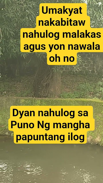 inabangan Ng labat pero BIGO Sila subrang lalim kasi Ng ilog oh no#viral video