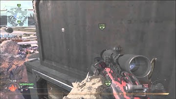 Insane no scope jump shot wallbang-MW2