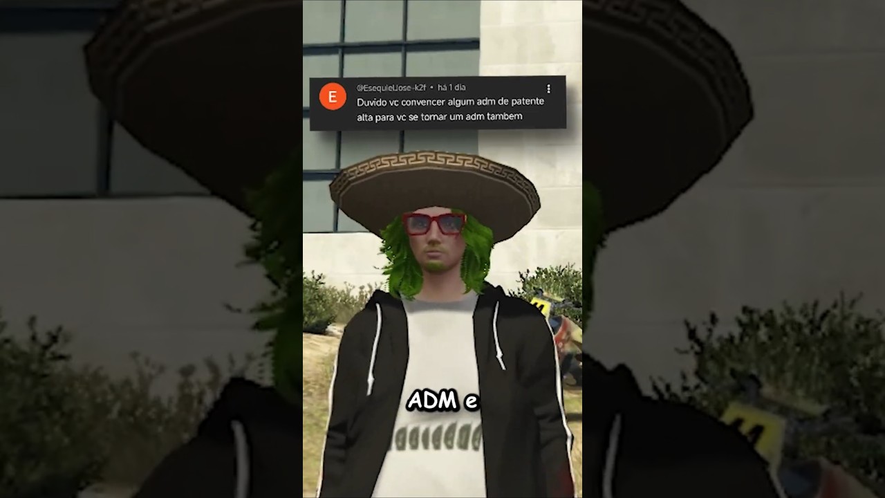 Fui trolar o ADM e o final foi inesperado...⚠️  #gta #trollagens