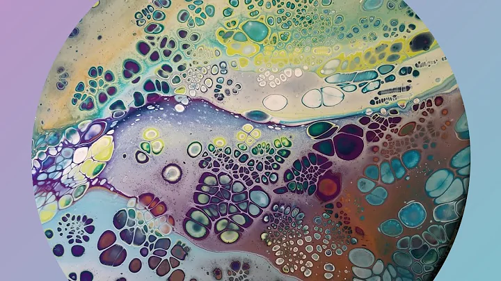 (189) ACRYLIC POURING - Make CELLS Not WAR! FLIP CUP - Full Details DREAMY Results! FLUID ART