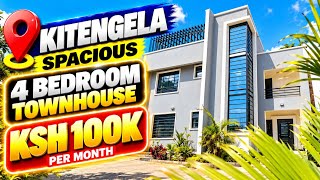 Modern Spacious 4Bedroom Townhouse in Kitengela