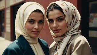 Old Hijab fashion 1960s collection by AI screenshot 4