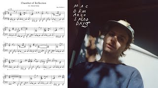 Chamber of Reflection (Mac DeMarco) - piano version with FREE sheet music
