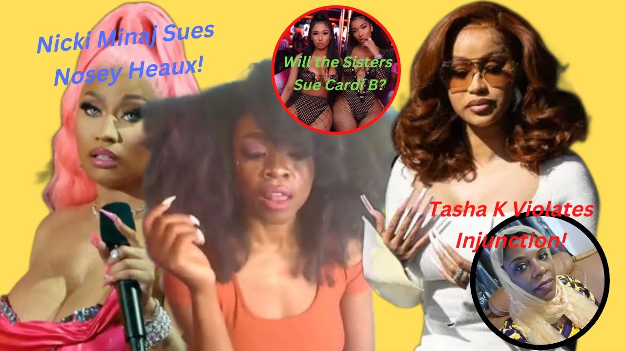 Nicki Minaj Sues Nosey Heaux Cardi B Will NOT Be Sued By Sisters 