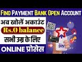 FINO PAYMENT BANK ACCOUNT OPEN KAISE KARE #finopaymentbank #finopayments #jaidmeel #trendingshorts
