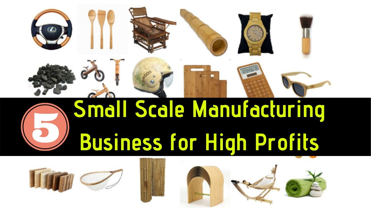 small scale manufacturing business plan