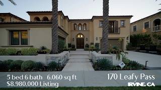 $8,980,000 Listing | Irvine CA Stunning Modern Indoor Outdoor Living Home