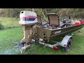 Evinrude 70 HP/Alweld 1652 SS