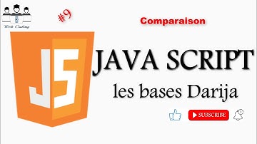 #web_coding #JS 9# Les bases de Java Script comparaison darija