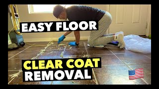 CÓMO QUITAR FÁCILMENTE el barniz transparente de tus azulejos | Hazlo tú mismo