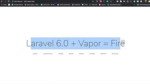 Deploying Laravel using Laravel Vapor (Zero Downtime Deployment)