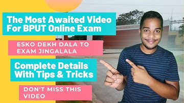 Bput online exam tricks & tips||Must watch this video all bput student||The best video ever🔥