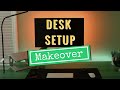 DESK SETUP | Office Makeover | DIY