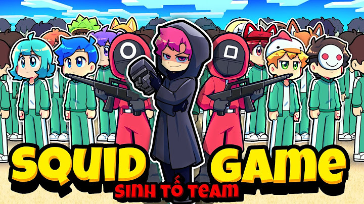 HIHA BẮT SINH TỐ TEAM CHƠI SQUID GAME CỦA MÌNH TRONG MINECRAFT 🤣😎